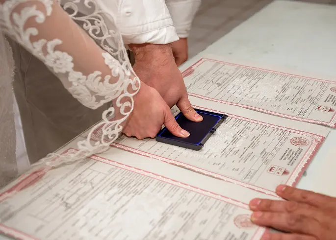 Birth, death and marriage certificates